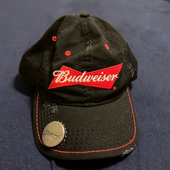 Budweiser Other - Black and Red Budweiser Hat